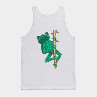 bright green frog Tank Top